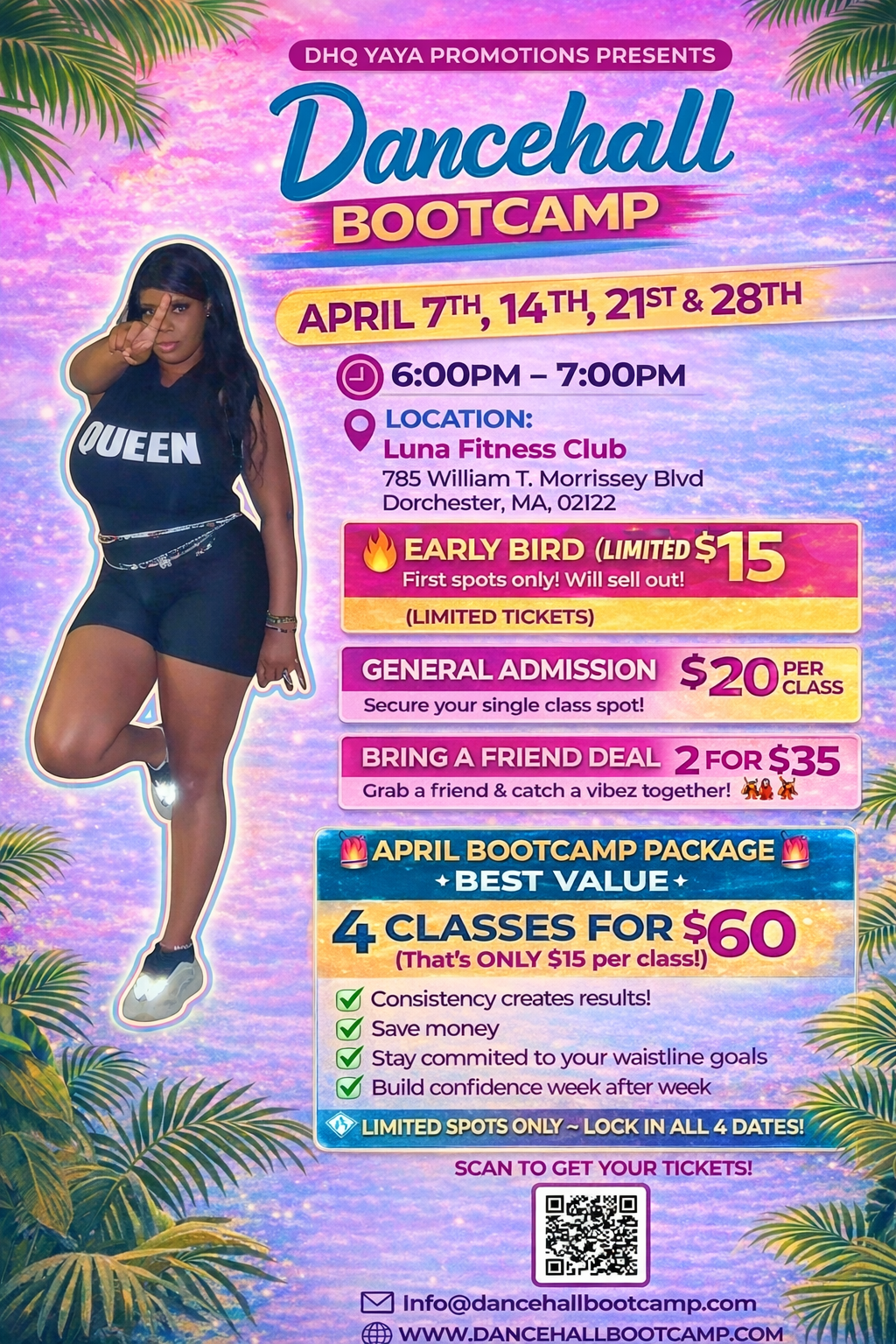 Dancehall Bootcamp – April Series